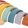 Holzbausteine Regenbogen