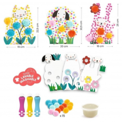 Punkte & Pompoms: Im Gras
