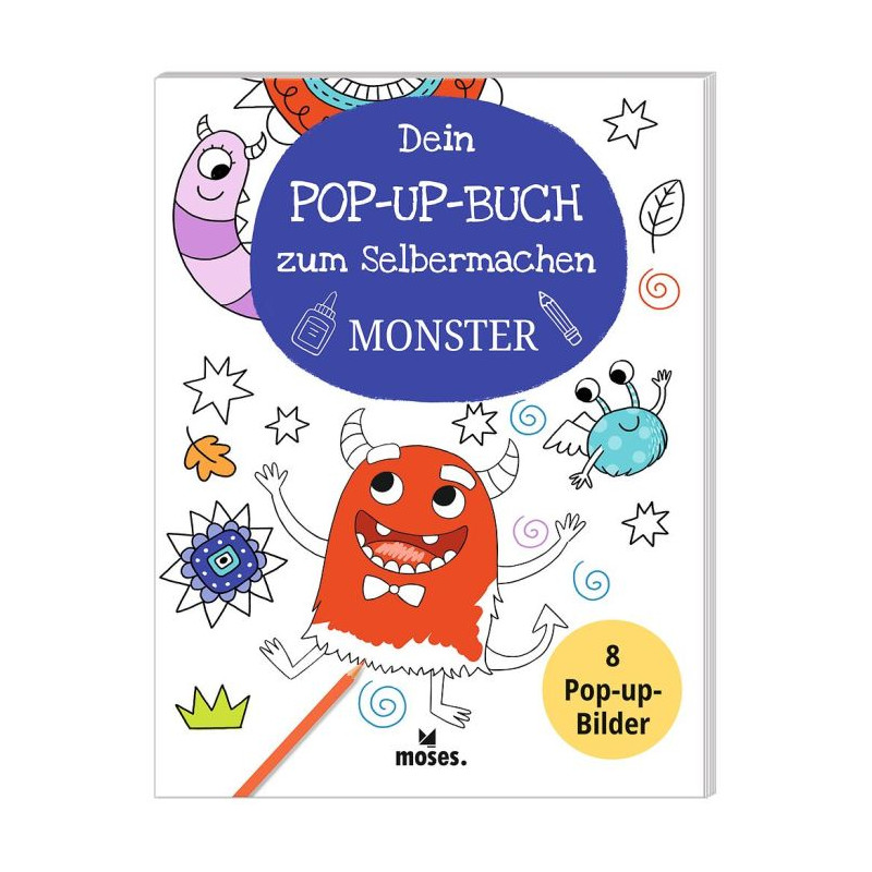 Dein Pop-Up Buch zum Selbermachen Monster