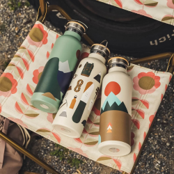 Thermosflasche Geo Montagne