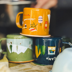 Emaille Becher Camp Stuff