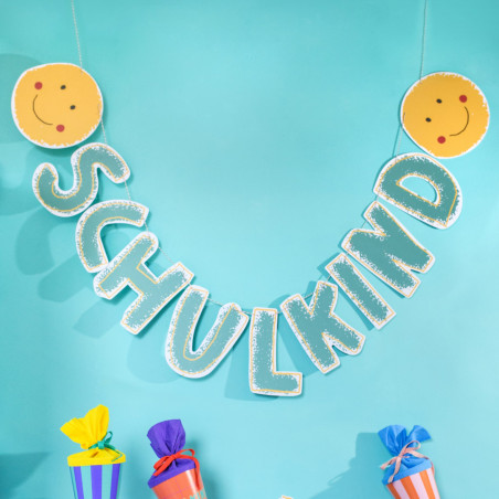 Girlande Schulkind "Sunny"