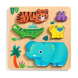 Steckpuzzle: Woody Wild