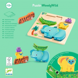 Steckpuzzle: Woody Wild