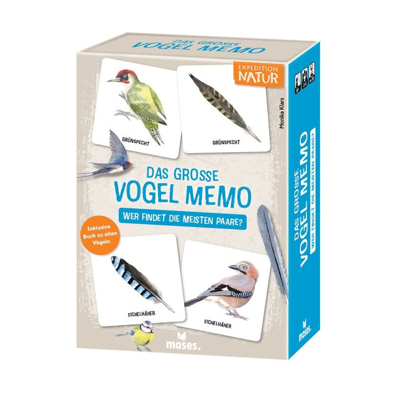 Das große Vögel Memo