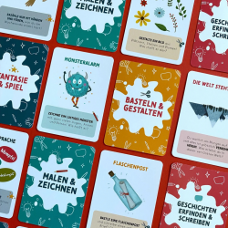 Kreativitätskarten für Kinder "Starke Ideen"