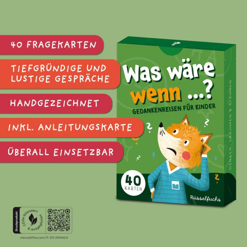 Was wäre wenn ...? Kartenspiel | Gedankenreisen für Kinder