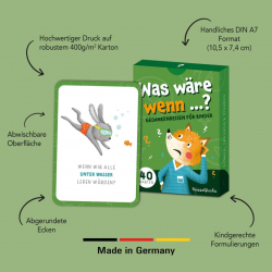 Was wäre wenn ...? Kartenspiel | Gedankenreisen für Kinder