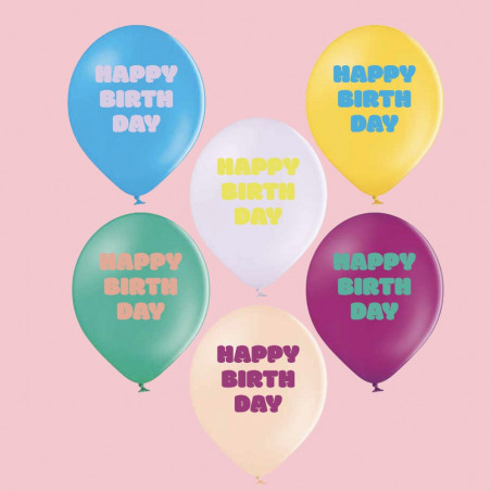 Ballons Happy Birthday