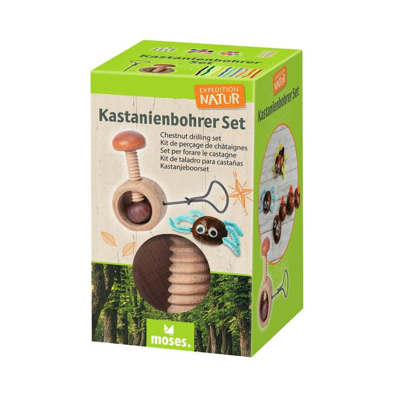 Expedition Natur Kastanienbohrer Set-Karabiner