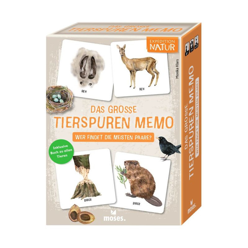 Das große Tierspuren Memo
