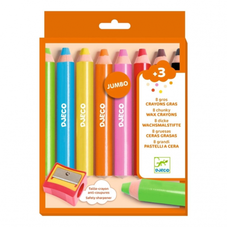 8 dicke Buntstifte