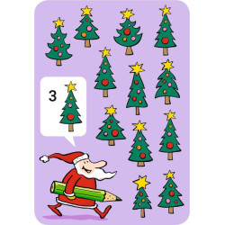 50 lustige Weihnachtsrätsel ohne Worte
