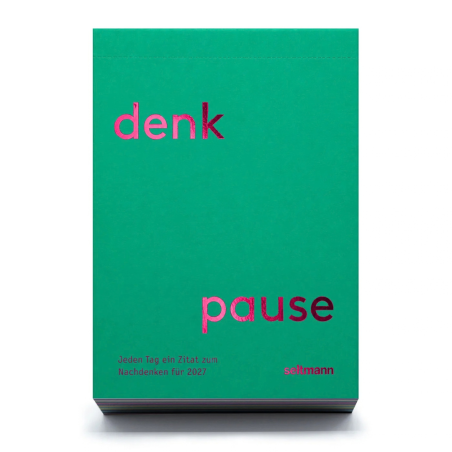 Tagesabreisskalender: Denkpause 2027