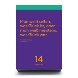 Tagesabreisskalender: Denkpause 2027