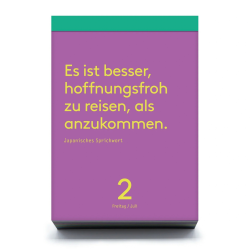 Tagesabreisskalender: Denkpause 2027