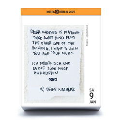 Notes of Berlin 2027