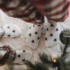 Kindersocken weiß Allover Tannen