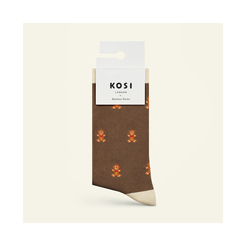 Socken: Gingerbread (36-42)