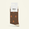 Socken: Gingerbread (36-42)