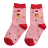 Socken Kids: Christmas Gingerbread Pink