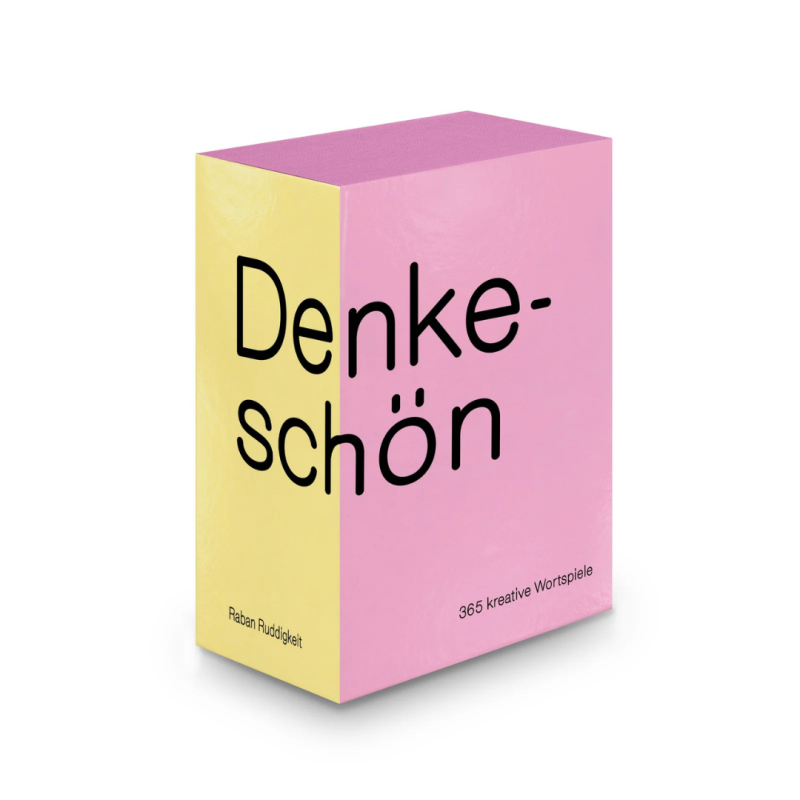 Denkeschön - immerwährender Tischkalender