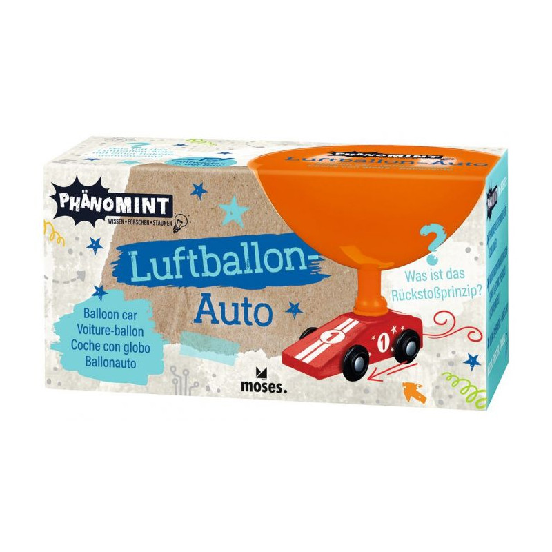 PhänoMINT Luftballon-Auto