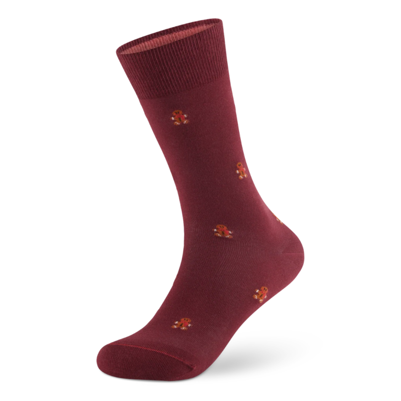 Socken Gingerbread Man