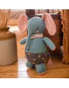 Kuscheltiere und Schnuffeltücher