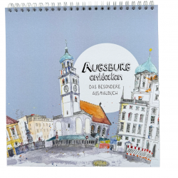 Malbuch AUGSBURG entdecken
