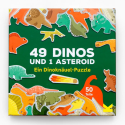 Puzzle: 49 Dinos und 1 Asteroid