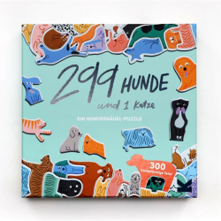 Puzzle: 299 Hunde und 1 Katze