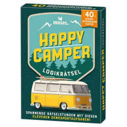 Happy Camper - Logikrätsel mit abwischbarem Stift