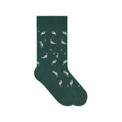 Socken Racoon - Emerald Green