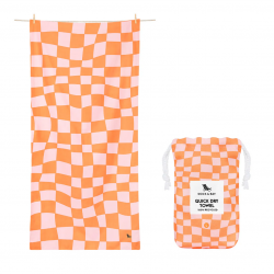 Quick Dry Towel -  Groovy Check