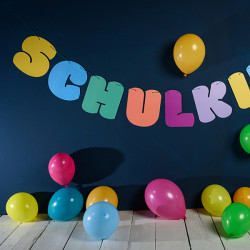 Girlande "Schulkind"