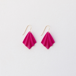 Ohrstecker Fee Fuchsia