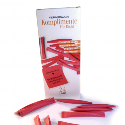 24 Komplimente für dich - 24 Lose
