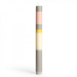 Grußkerze Ostergruß - eine Hasenkerze