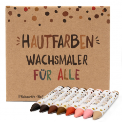 Hautfarben - Wachsstifte