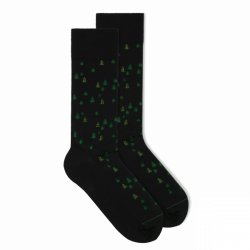 Socken Christmas Tree Raven Black