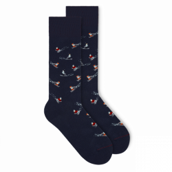 Socken Slalom Oxford Blue