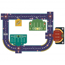 Crazy Motors: Bodenpuzzle