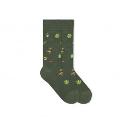 Socken Pond Pine Green