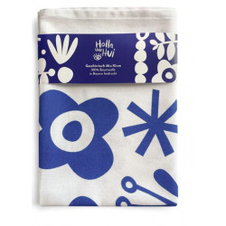 Geschirrtuch "Blau Floral"