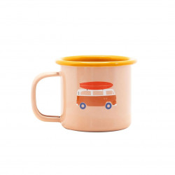 Kleine Emaille Tasse Go Camping