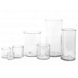 Glaszylinder mit Boden