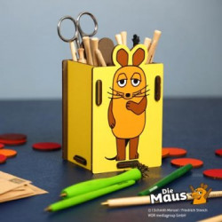Stiftebox Maus & Elefant