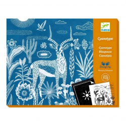 Workshop Blaudruck: Savanne bei Nacht