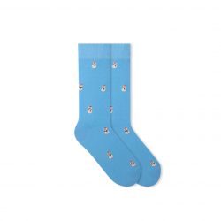 Socken Snowman Mini Ice Blue